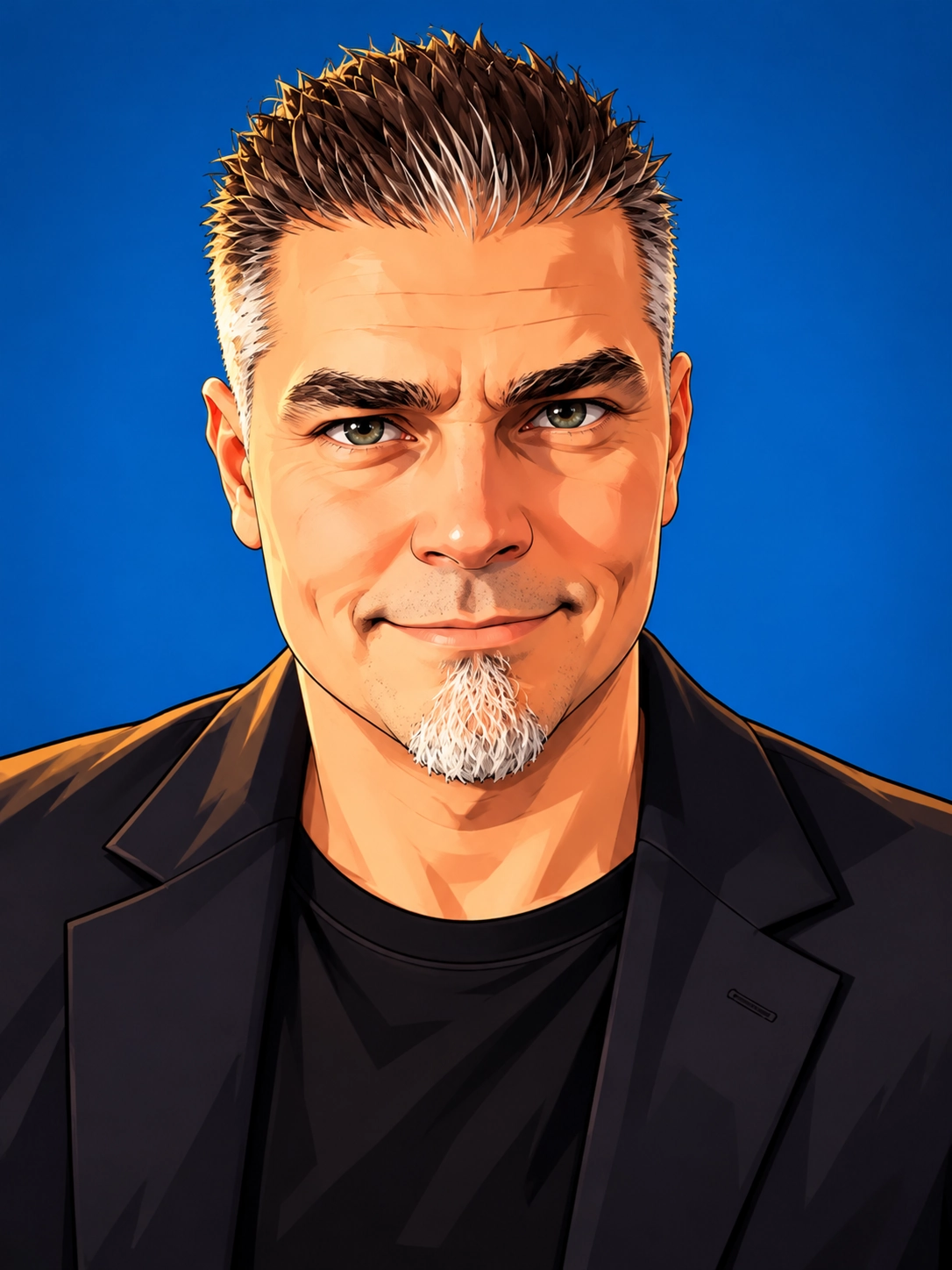 Portrait of Ádám Bíró